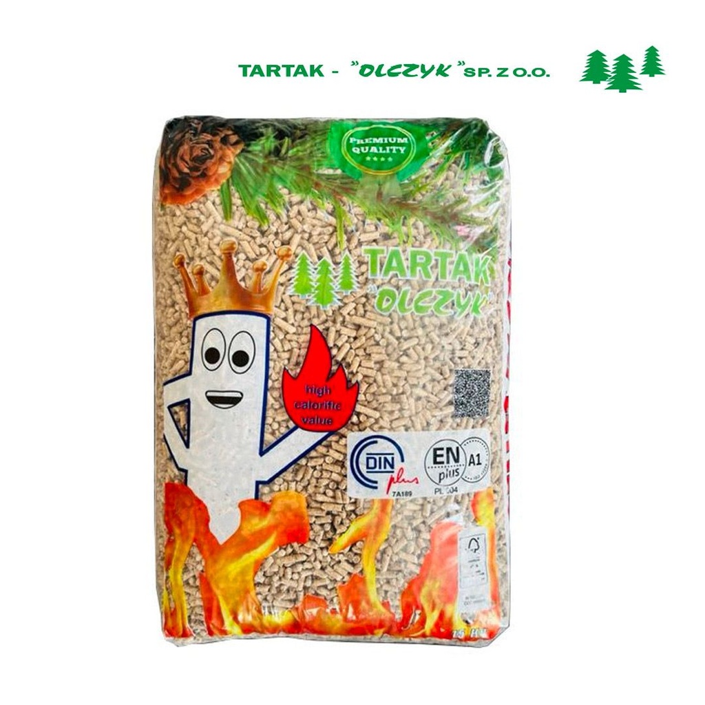 Olczyk Tartak Pellets - Solution écologique et économique (70 sacs)