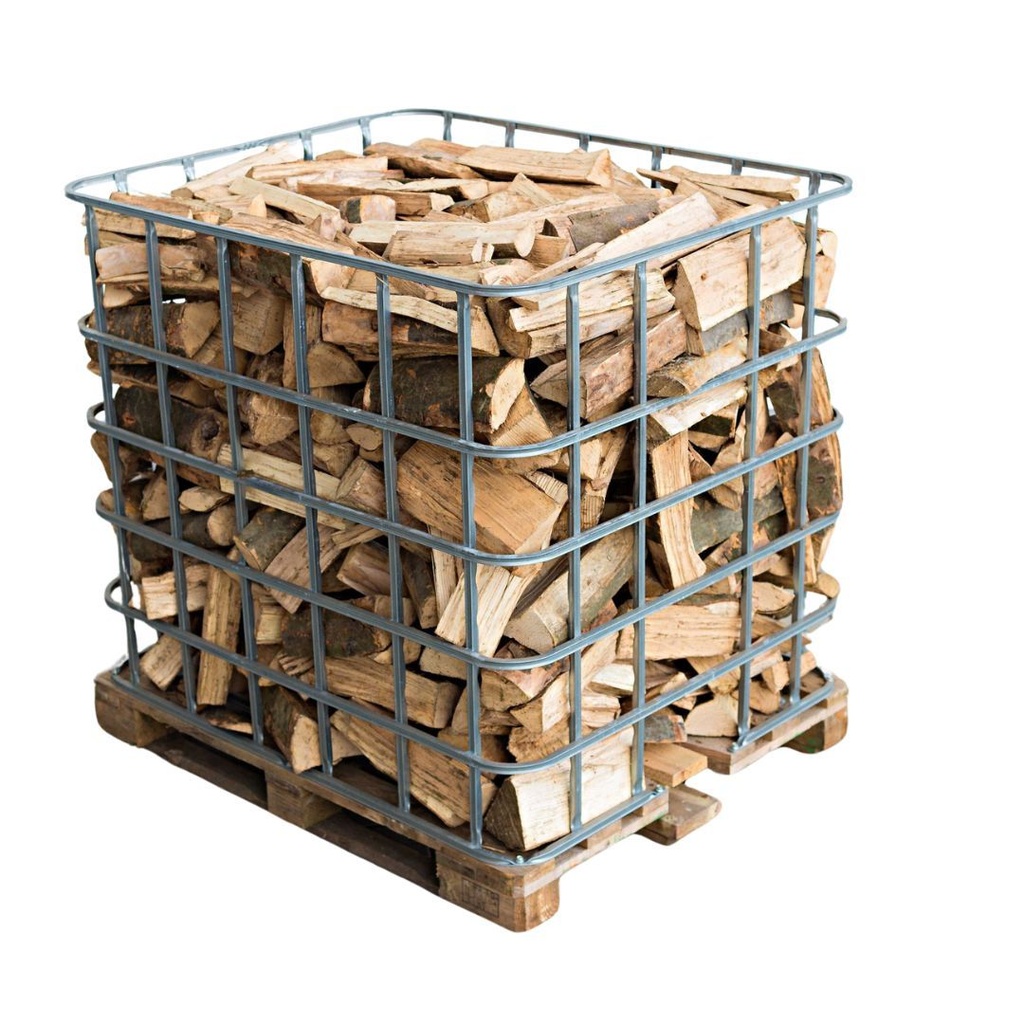 Box en fer 1,20m3 - Bois de chauffage en Vrac