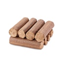 Buchettes compressées (96 pièces - 5 buchettes de 2 kg) 10kg le paquet